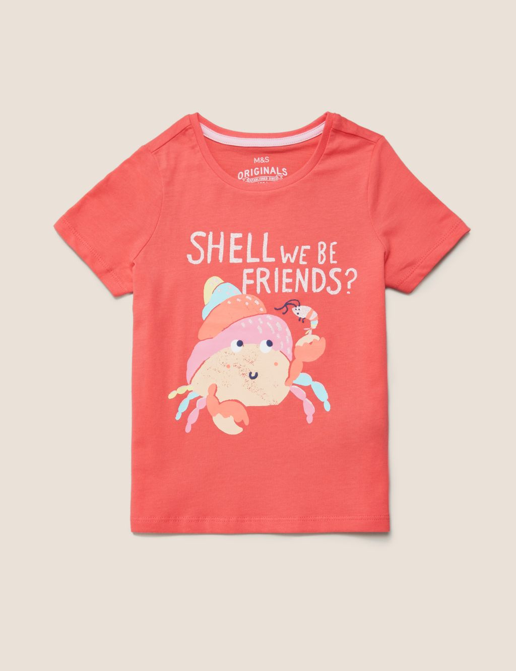 Pure Cotton Novelty T-Shirt (2-7 Yrs) 1 of 4