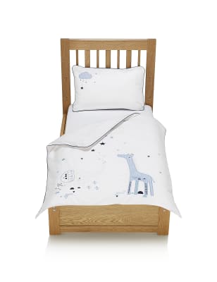 Pure Cotton Nursery Cot Bedding Set | M\u0026S