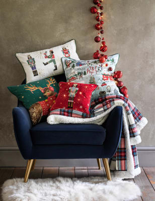 Marks and 2025 spencer christmas cushions