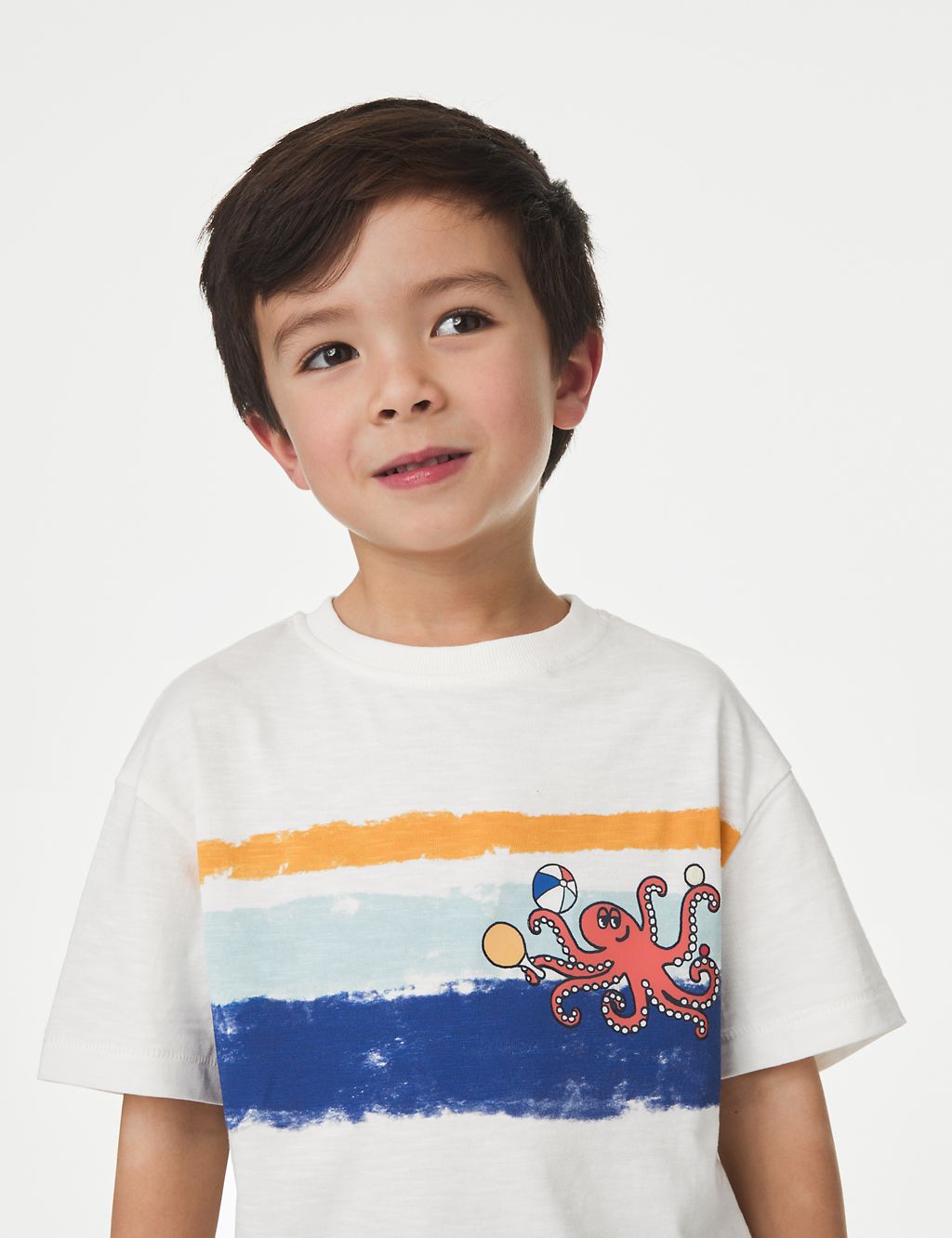 Pure Cotton Octopus T-Shirt (2–8 Yrs) 2 of 4
