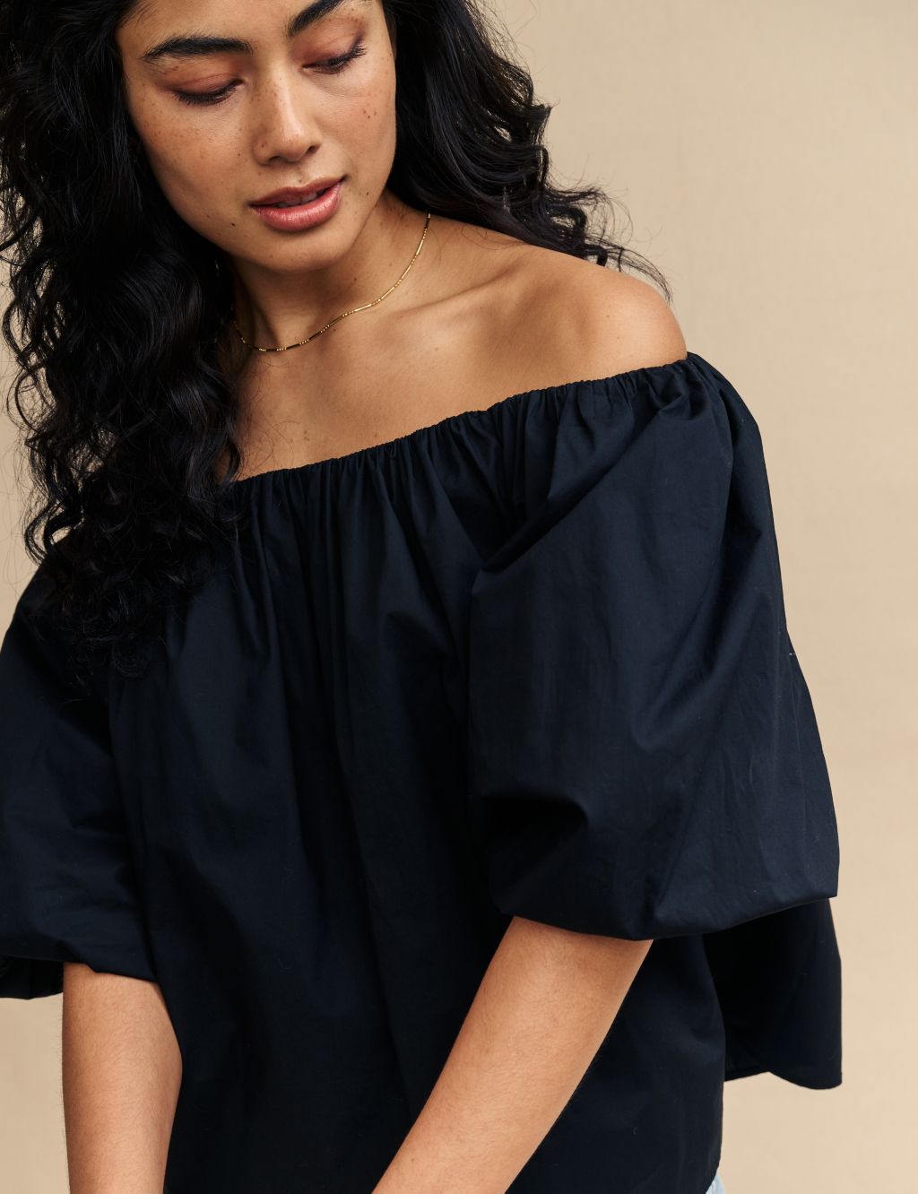 Pure Cotton Off The Shoulder Top 6 of 6