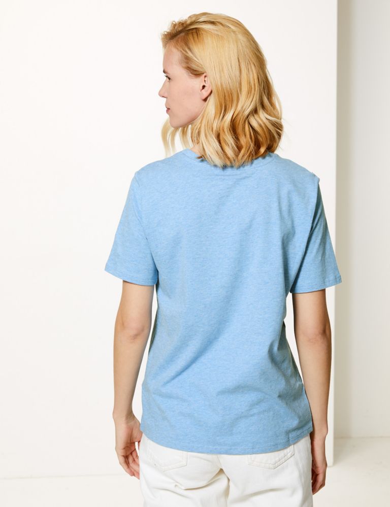 Pure Cotton Oh My Straight Fit T-Shirt 4 of 4