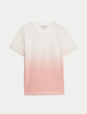 Pure Cotton Ombre T-Shirt Image 2 of 5