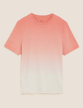 Pure Cotton Ombre T-Shirt Image 2 of 5