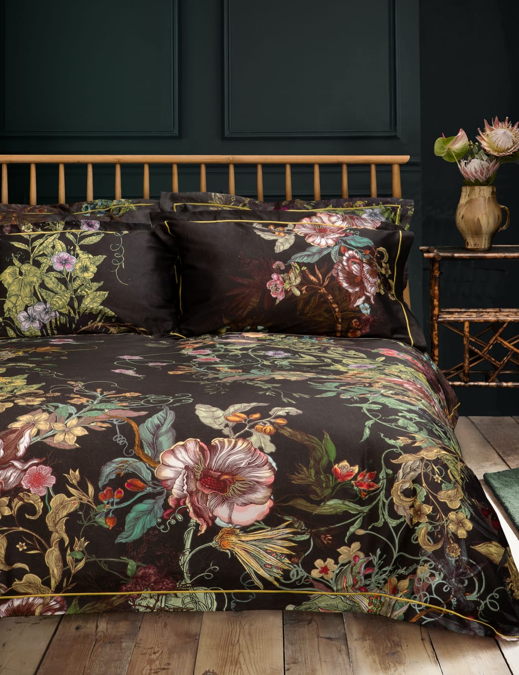 Pure Cotton Opera Botanical Bedding Set 3 of 5