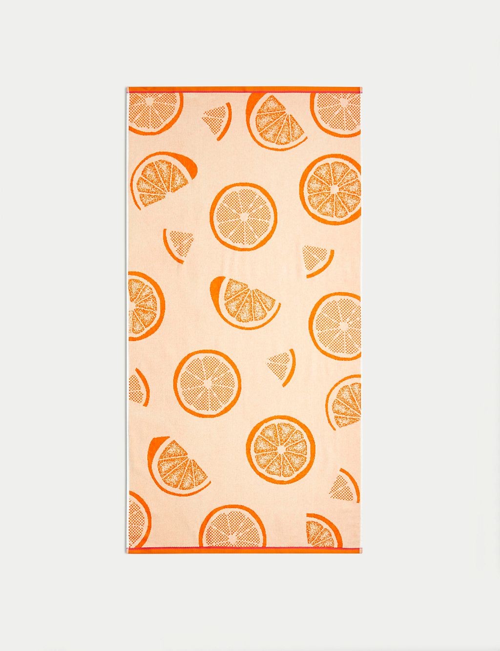Pure Cotton Orange Slices Beach Towel 3 of 5