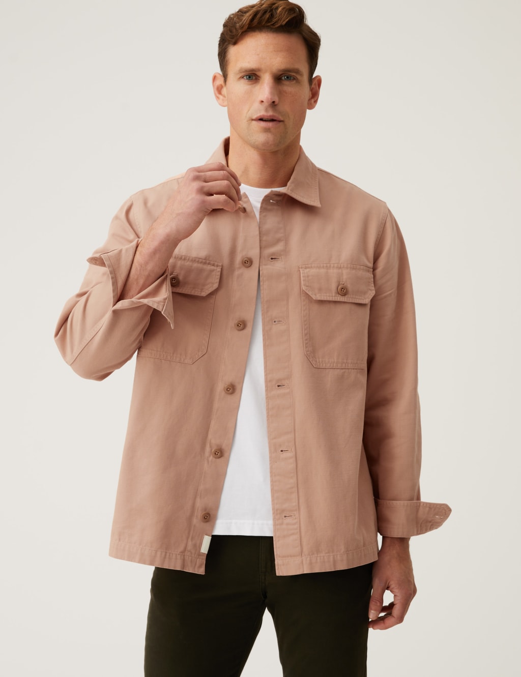 Pure Cotton Overshirt 4 of 5