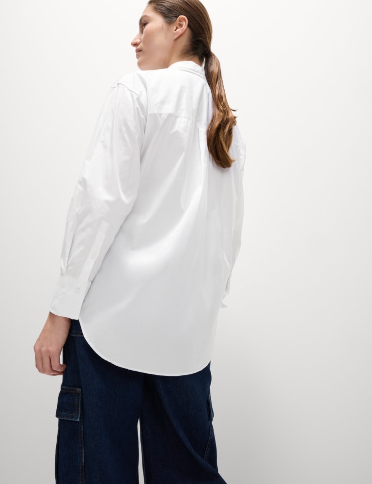 Pure Cotton Oversized Shirt 4 of 5