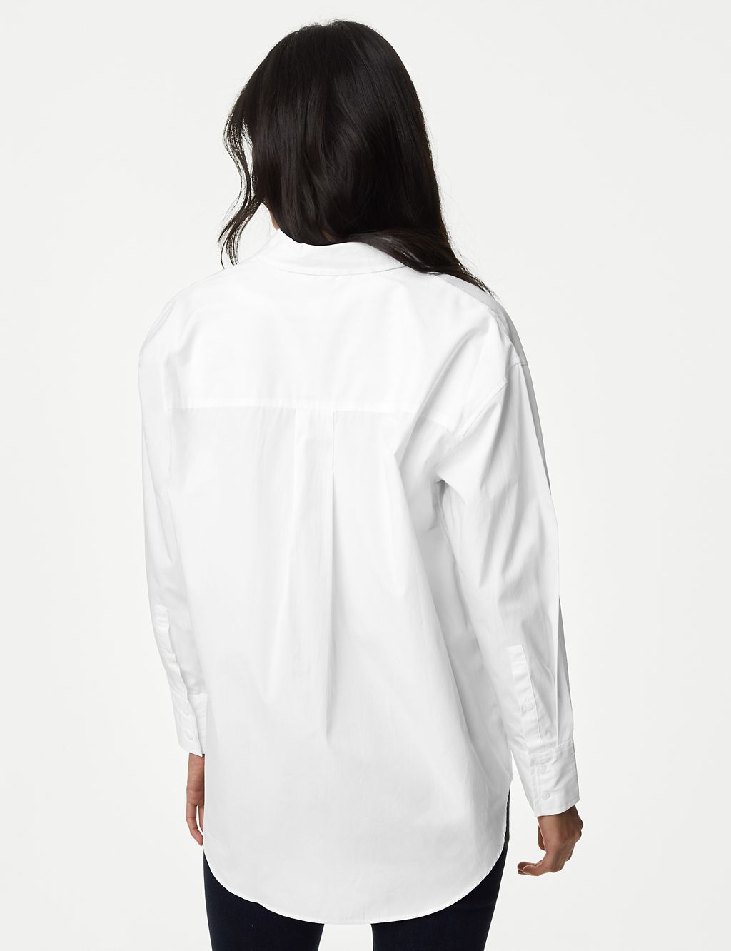 Pure Cotton Oversized Shirt | M&S Collection | M&S