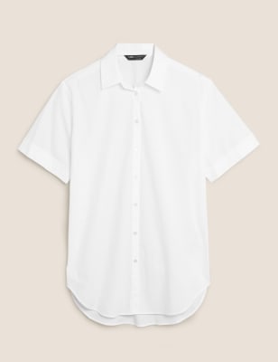 Short sleeve oversized shirt hotsell
