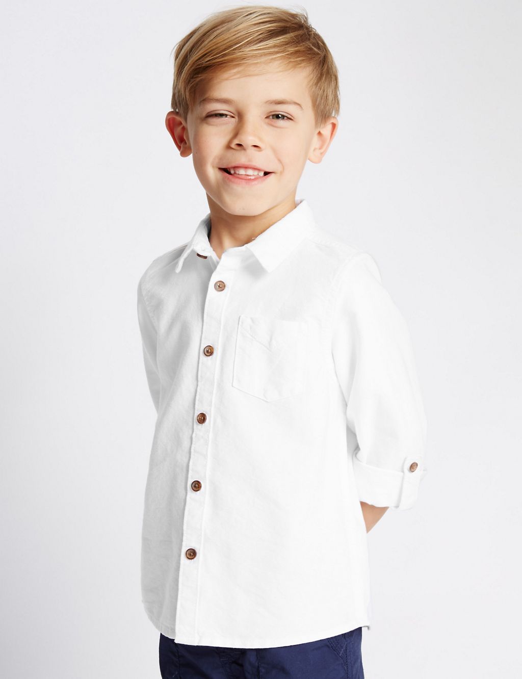 Pure Cotton Oxford Shirt (1-7 Years) 3 of 4