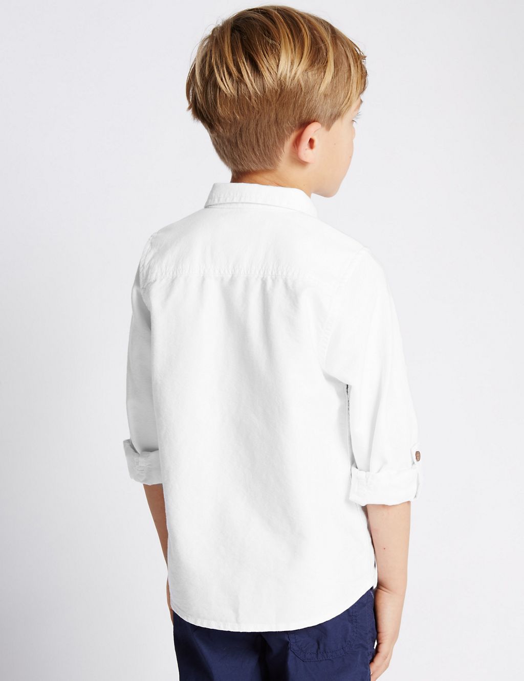 Pure Cotton Oxford Shirt (1-7 Years) 2 of 4