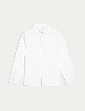Pure Cotton Oxford Shirt (2-8 Yrs) Image 2 of 4