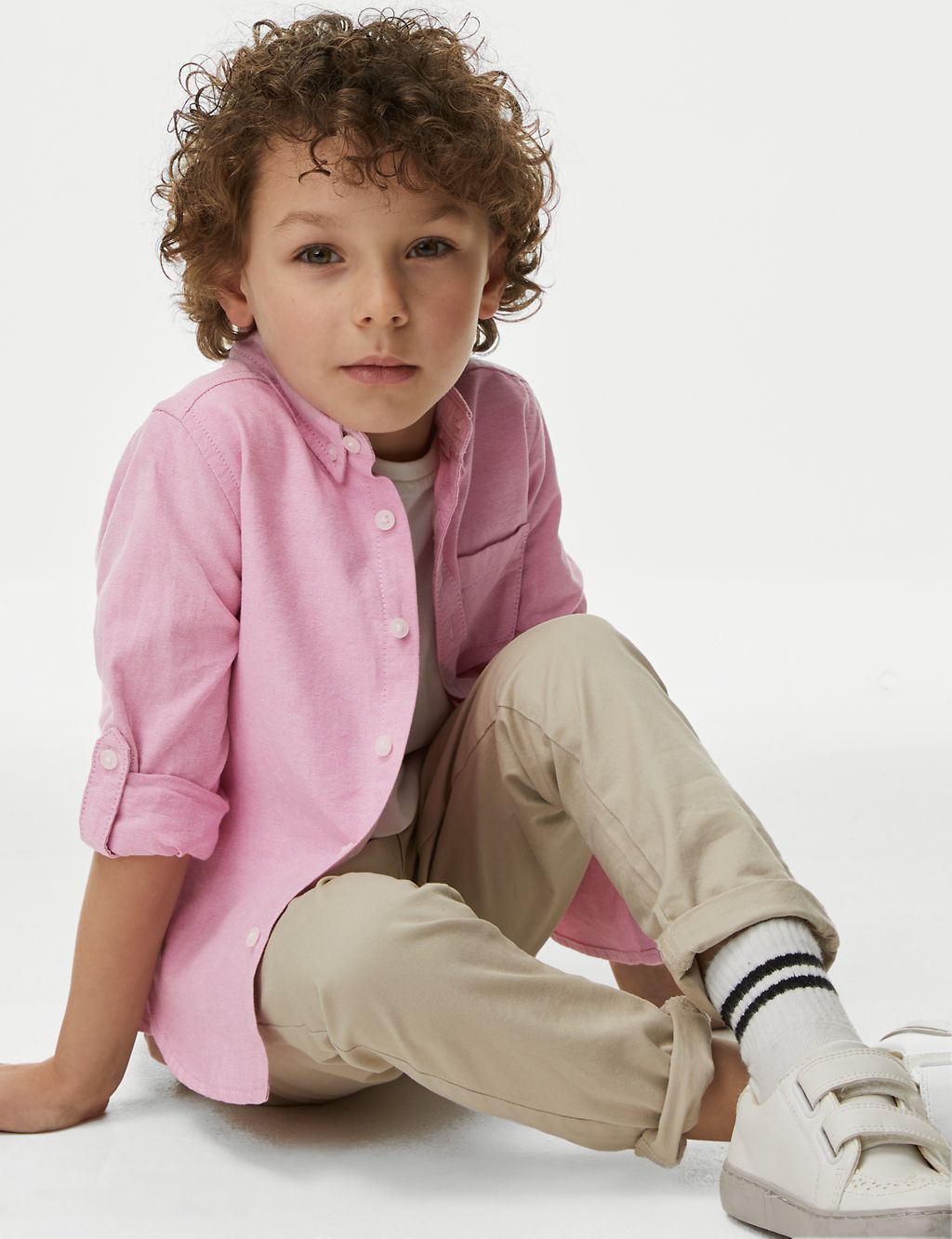 Pure Cotton Oxford Shirt (2-8 Yrs) 2 of 5