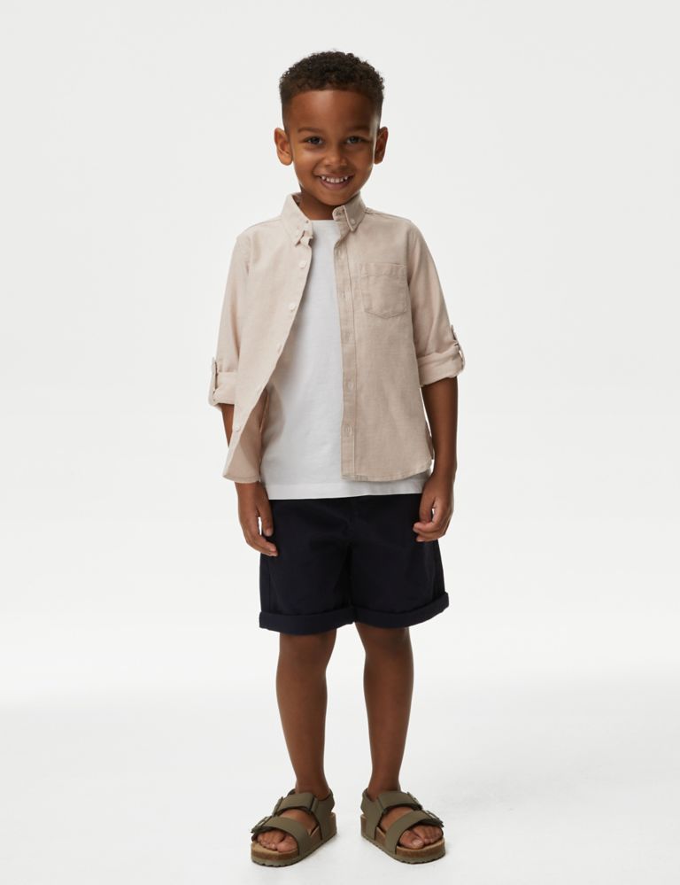 Pure Cotton Oxford Shirt (2-8 Yrs) 4 of 5