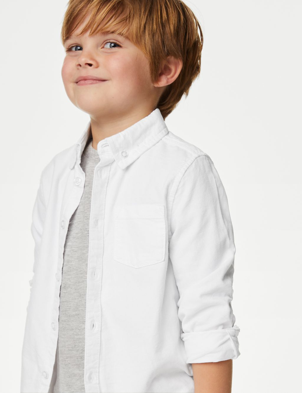 Pure Cotton Oxford Shirt (2-8 Yrs) | M&S Collection | M&S
