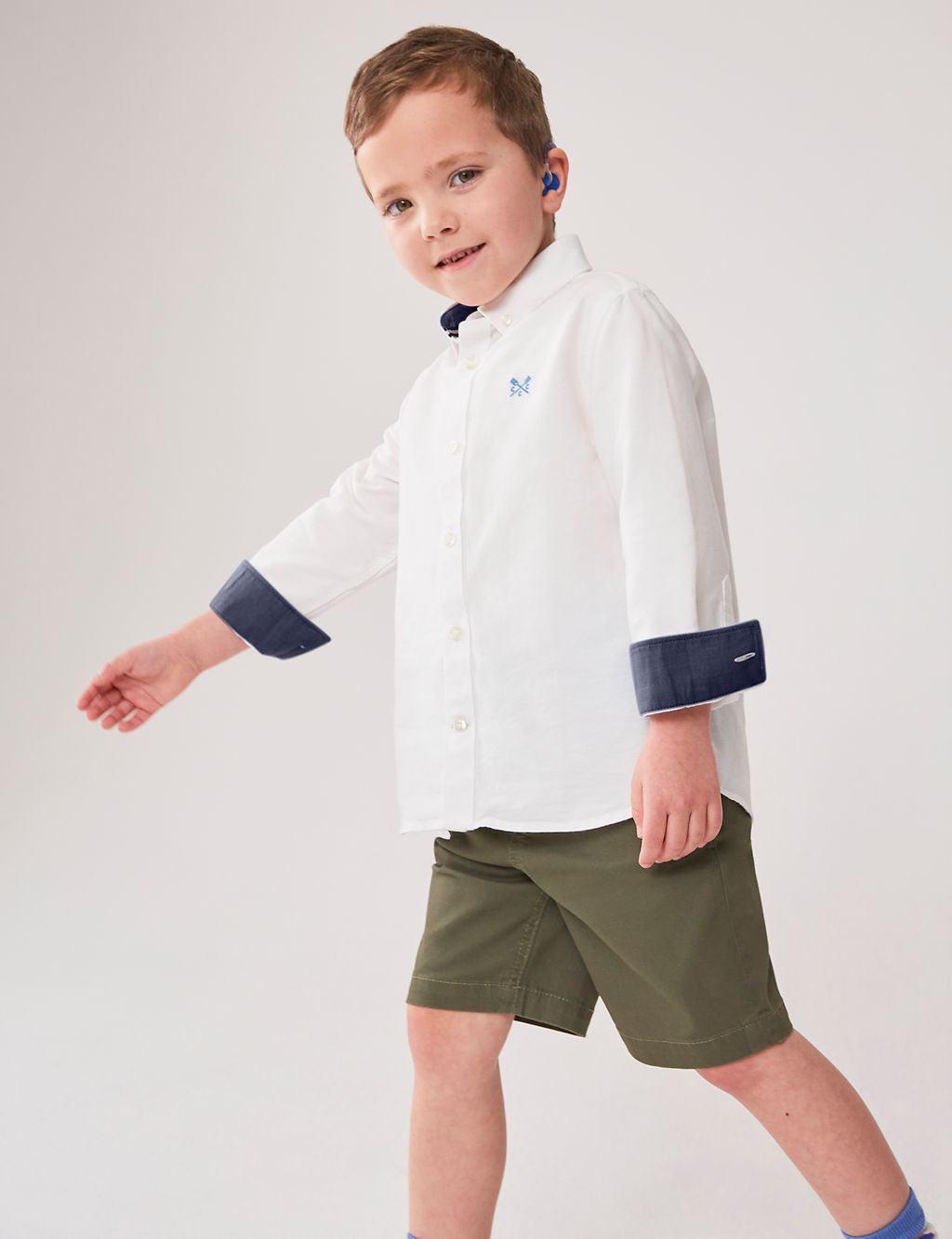 Pure Cotton Oxford Shirt (3-12 Yrs) 3 of 4
