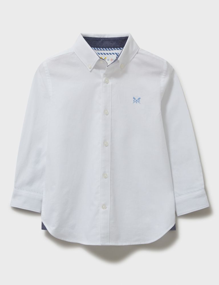 Pure Cotton Oxford Shirt (3-12 Yrs) 2 of 4