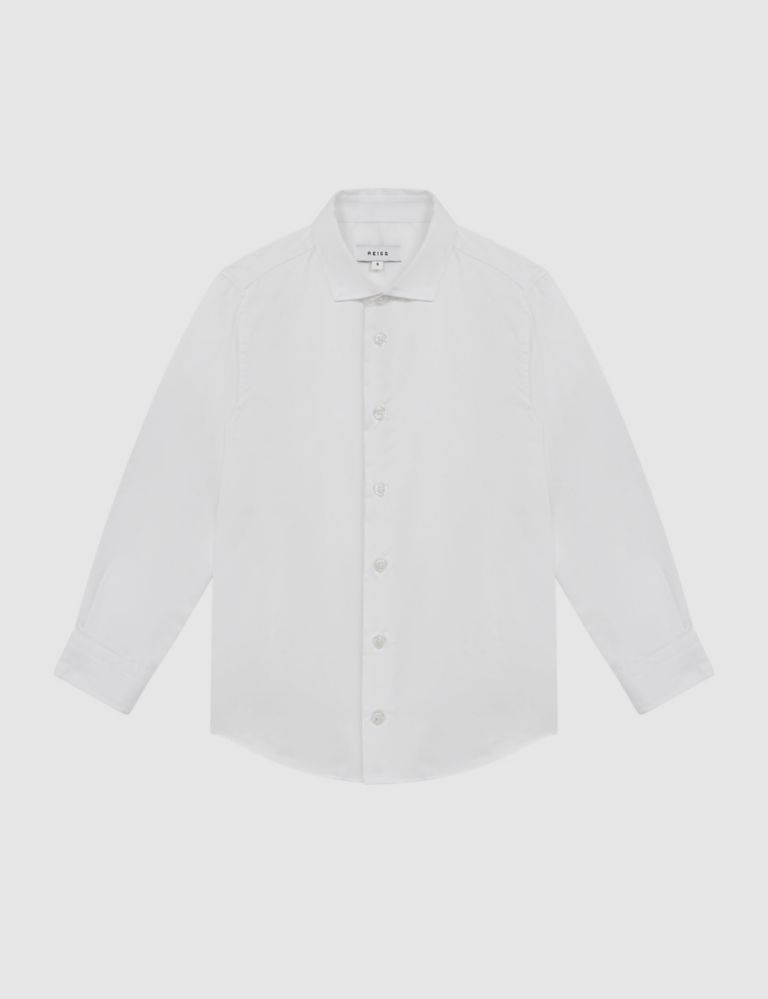 Pure Cotton Oxford Shirt (3-14 Yrs) 2 of 6