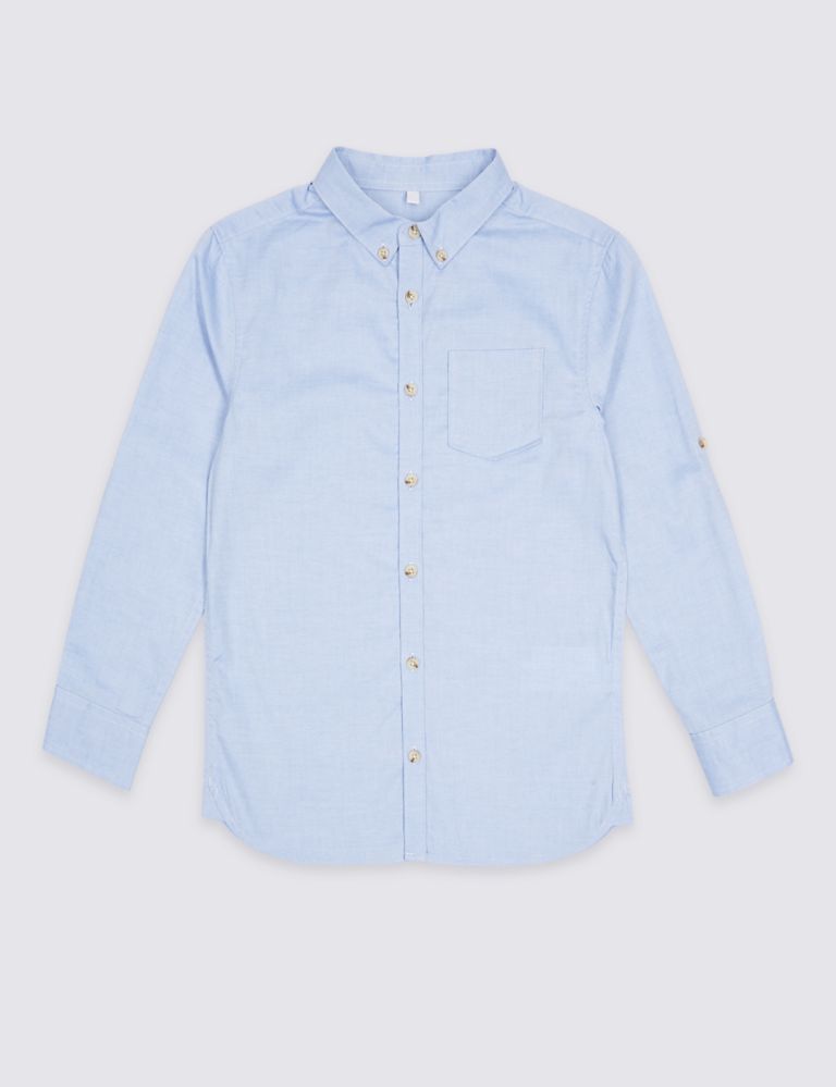 Pure Cotton Oxford Shirt (3-16 Years) 2 of 6