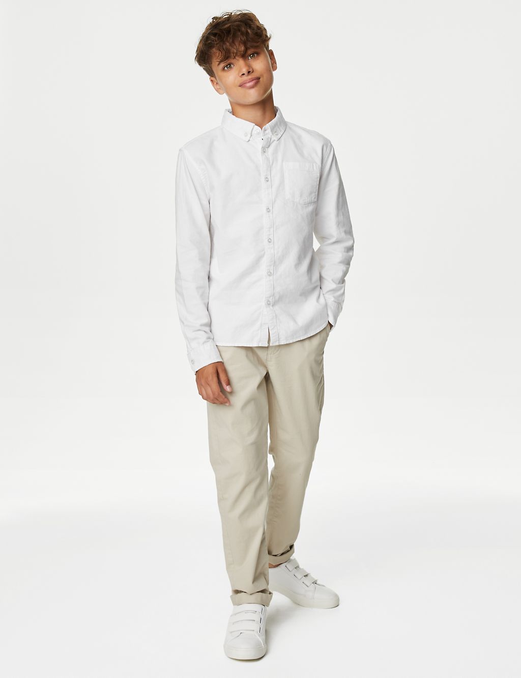Pure Cotton Oxford Shirt (6-16 Yrs) 3 of 4