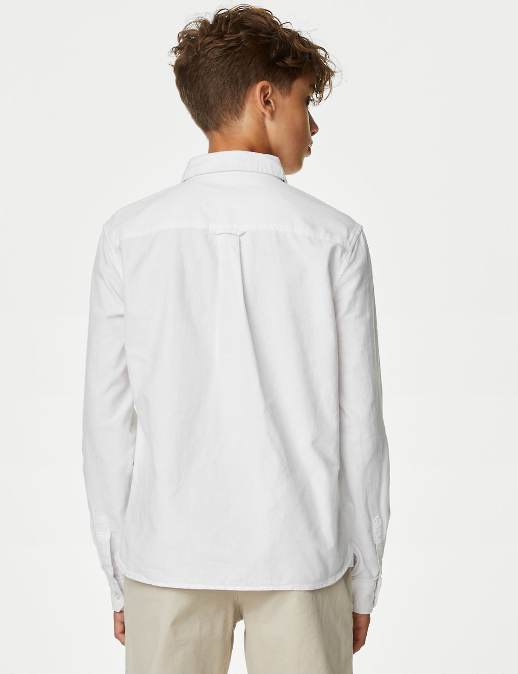 Pure Cotton Oxford Shirt (6-16 Yrs) 4 of 4