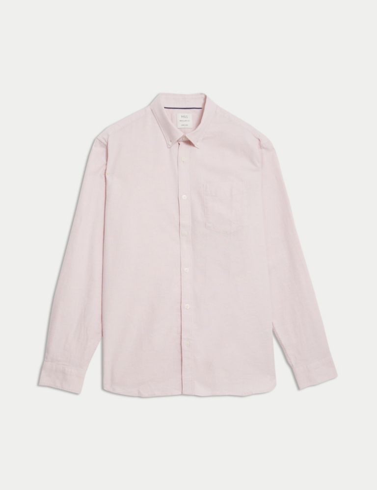 Pure Cotton Oxford Shirt 2 of 4