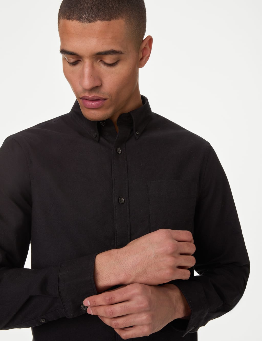 Pure Cotton Oxford Shirt 1 of 6