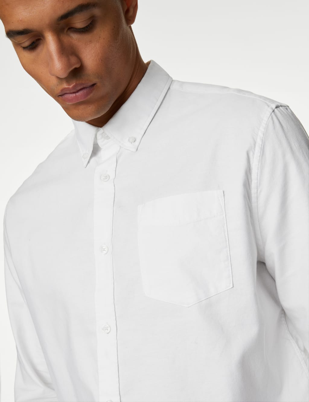 Pure Cotton Oxford Shirt 1 of 5