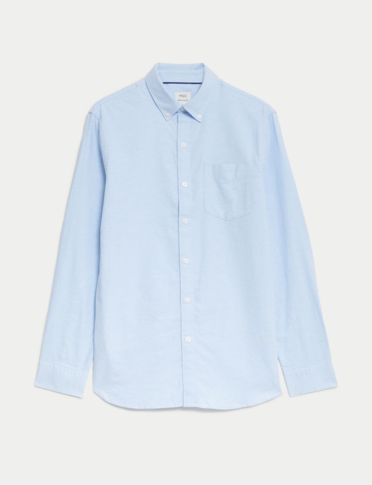 Pure Cotton Oxford Shirt 2 of 6