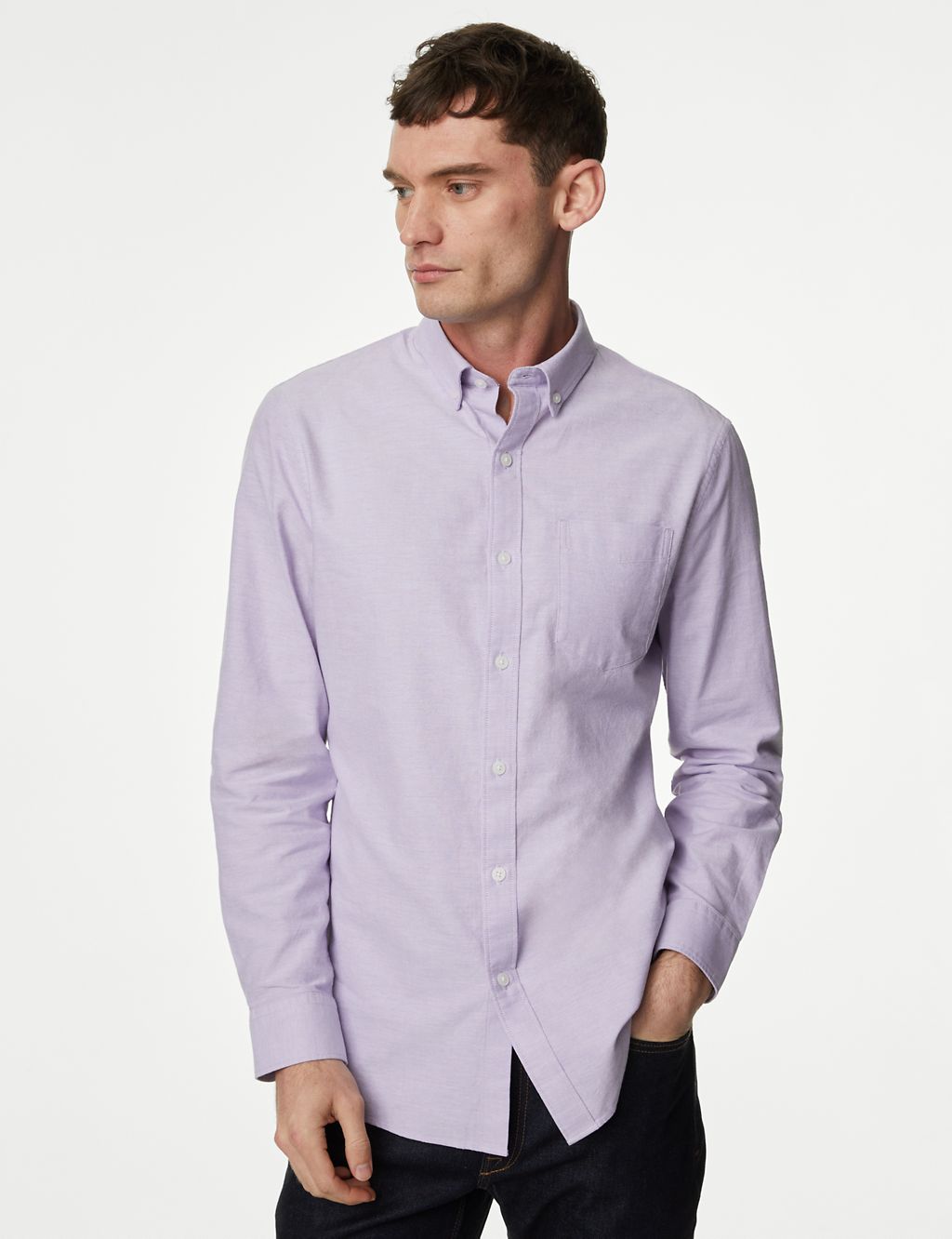 Pure Cotton Oxford Shirt 2 of 5