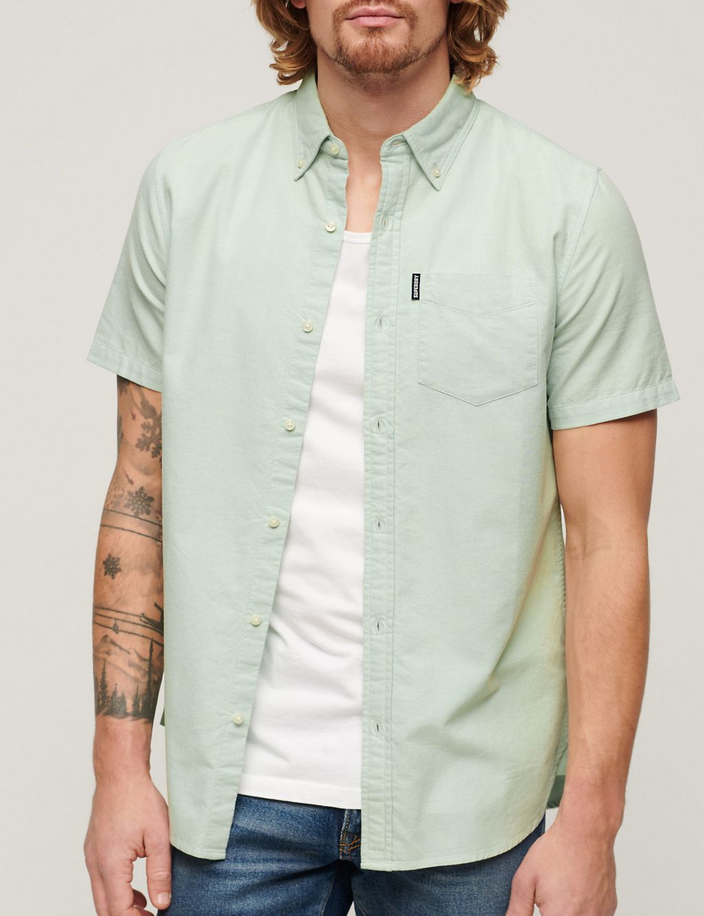 Pure Cotton Oxford Shirt 4 of 6