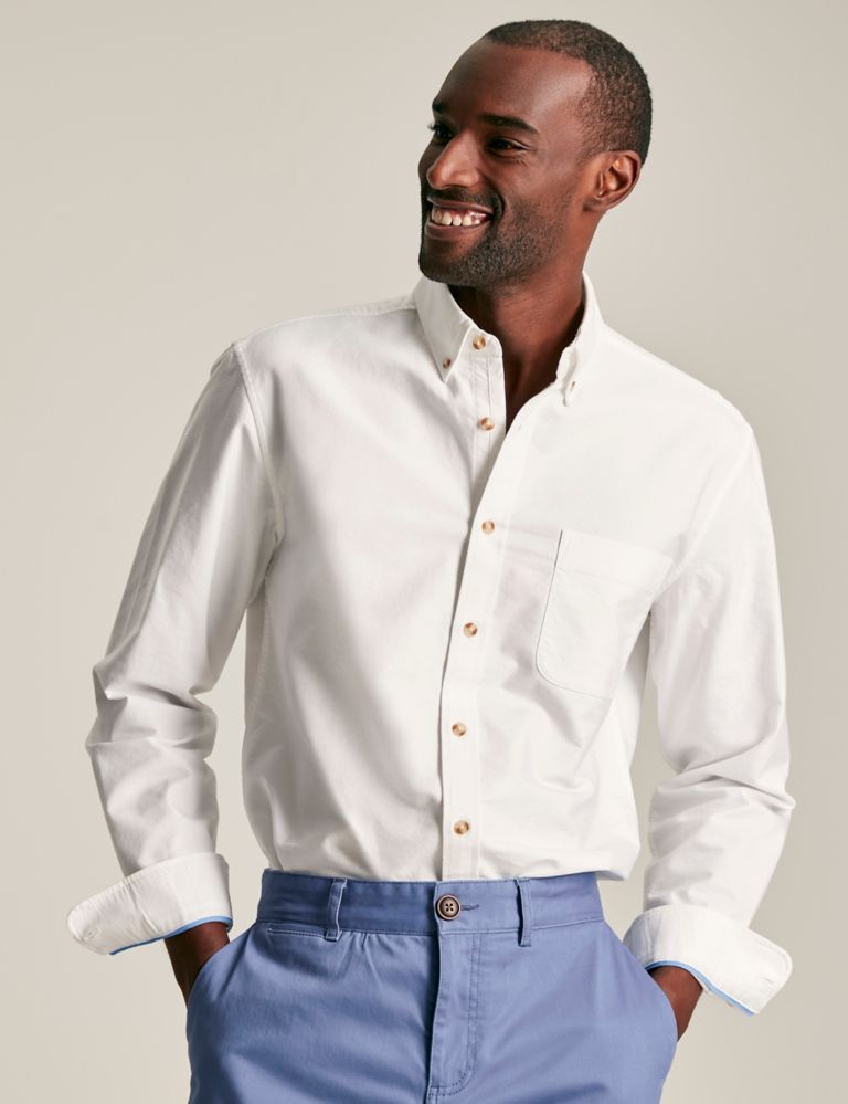 Pure Cotton Oxford Shirt 1 of 7
