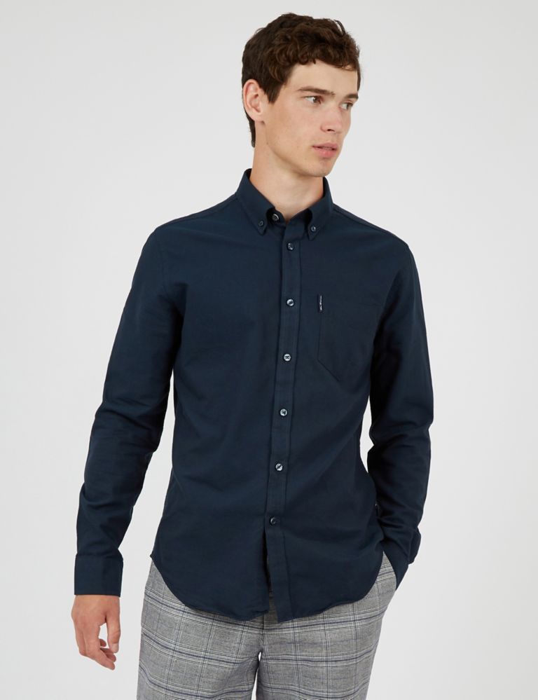 Pure Cotton Oxford Shirt 1 of 4