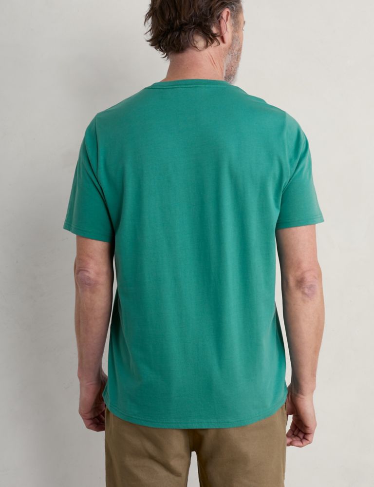 Pure Cotton Paddle Graphic T-Shirt 4 of 5