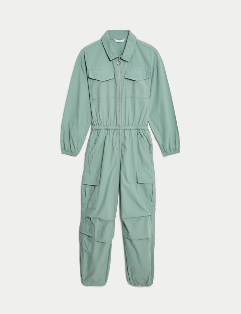 Pure Cotton Parachute Boiler Suit (6-16 Years) 2 of 4