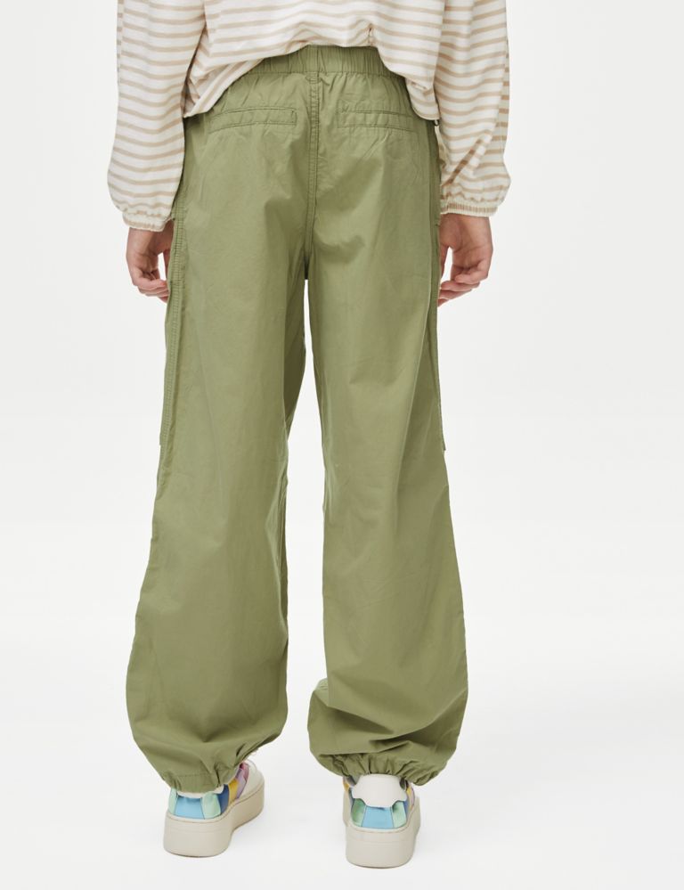 Pure Cotton Parachute Trousers (6-16 Yrs) 5 of 5