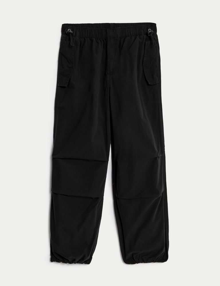 Pure Cotton Parachute Trousers (6-16 Yrs) 3 of 6