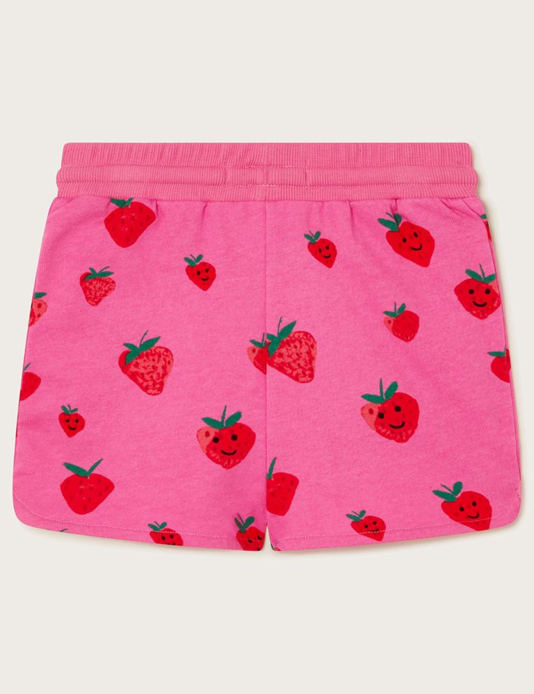 Pure Cotton Patterned Shorts (3-13 Yrs) 2 of 3