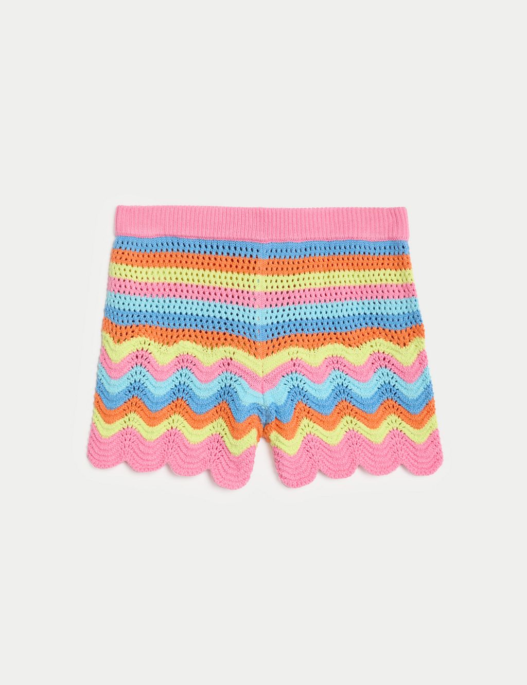 Pure Cotton Patterned Shorts (6-16 Yrs) 1 of 5