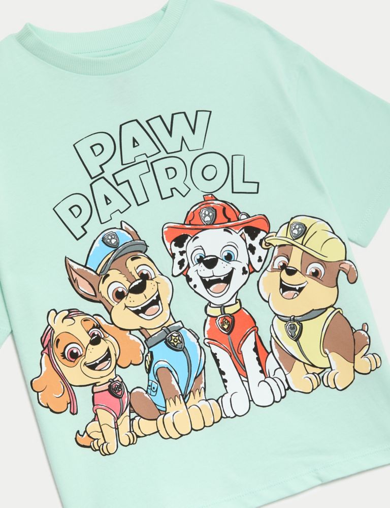 Pure Cotton Paw Patrol™ T-Shirt (2-8 Yrs) 2 of 3