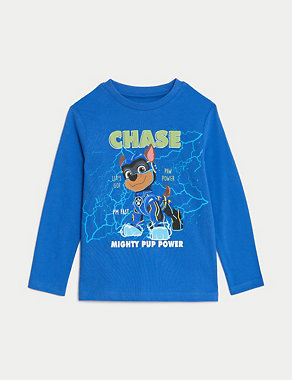 Pure Cotton Paw Patrol™ Top (2-8 Yrs) Image 2 of 5