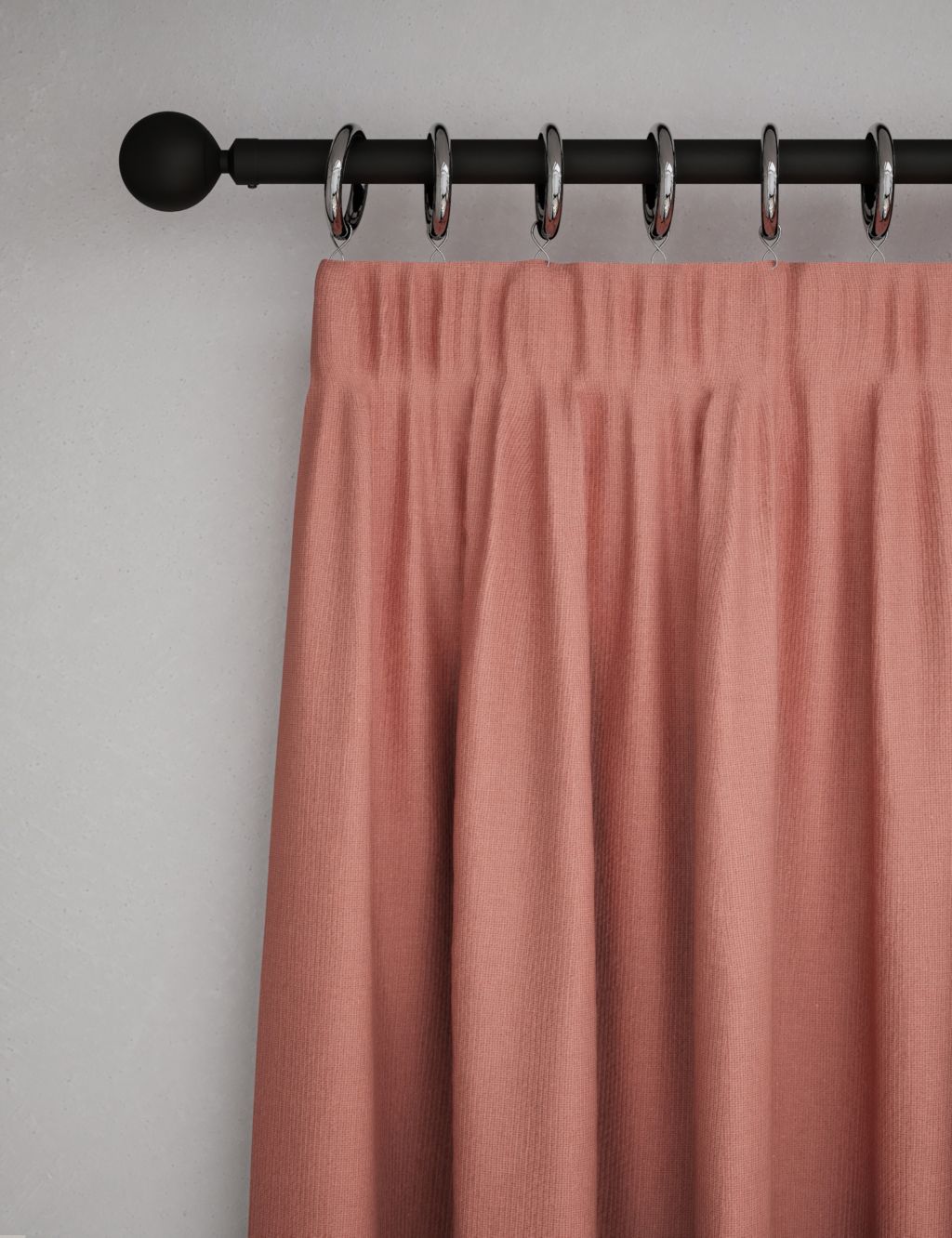 Pure Cotton Pencil Pleat Curtains 2 of 5