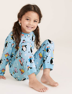 Children's 2025 penguin pyjamas