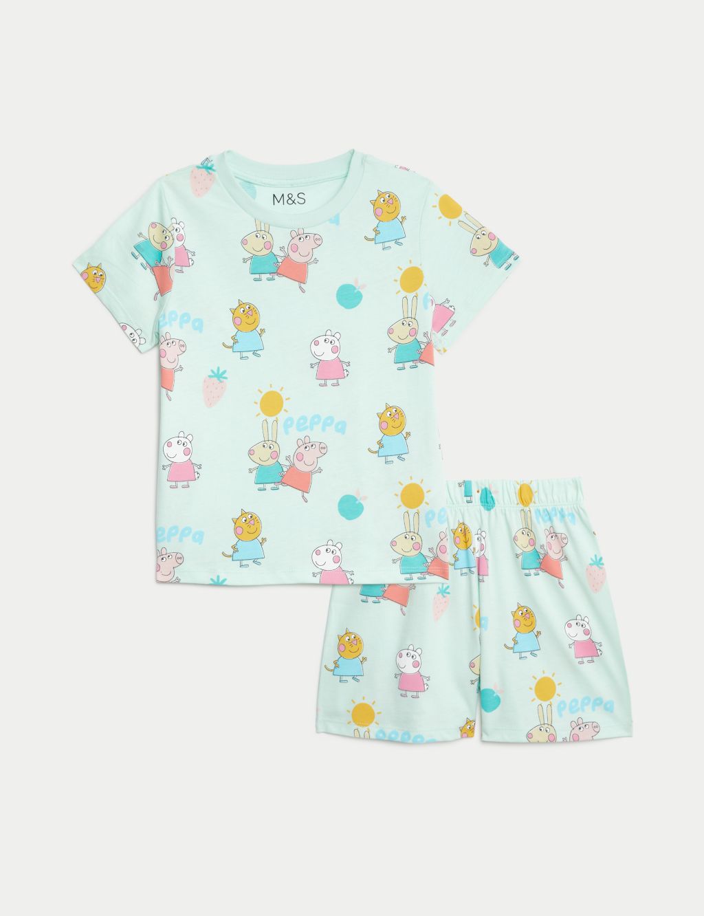 Pure Cotton Peppa Pig™ Pyjamas (1-7 Yrs) 3 of 3