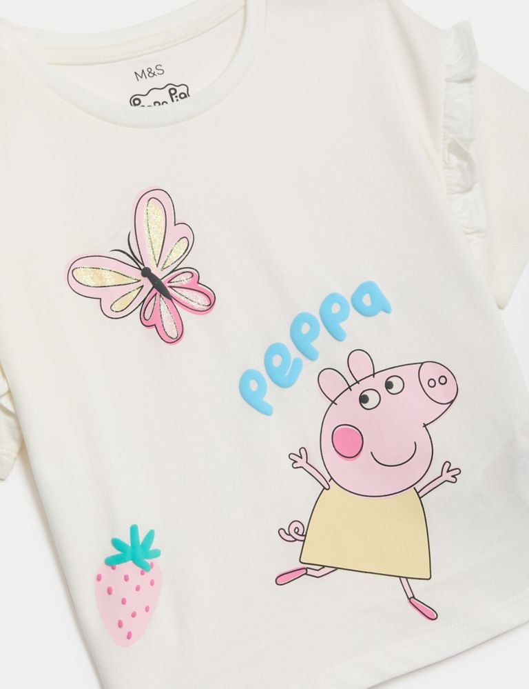 Pure Cotton Peppa Pig™ Pyjamas (1-7 Yrs) 2 of 2