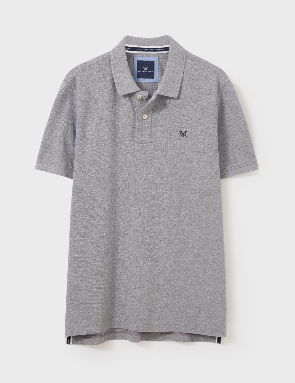 Pure Cotton Pique Polo Shirt | Crew Clothing | M&S