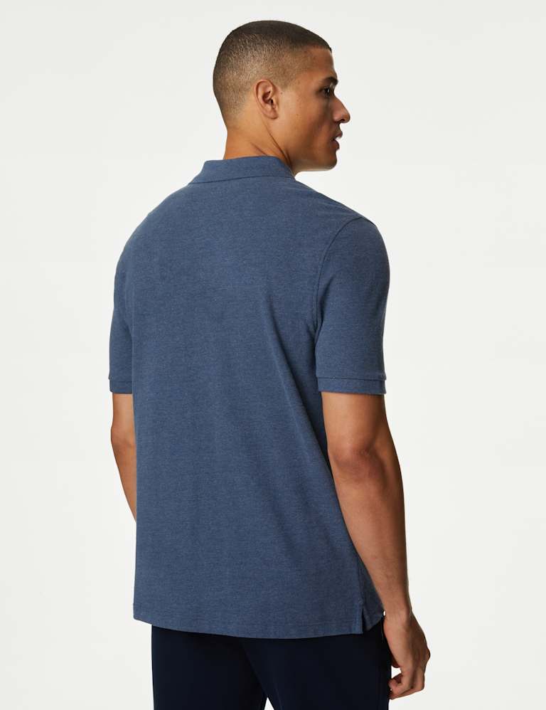 Pure Cotton Pique Polo Shirt 5 of 5