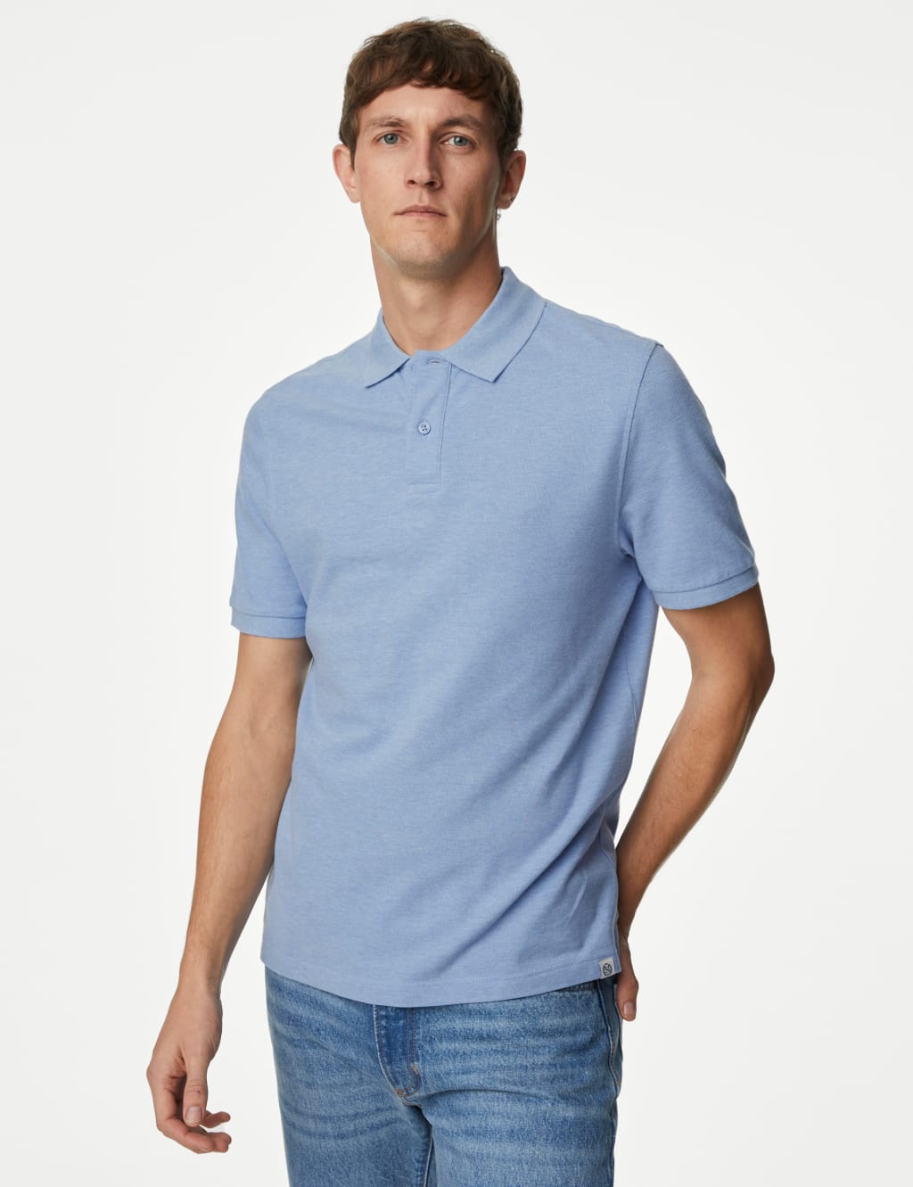 Pure Cotton Pique Polo Shirt 4 of 4