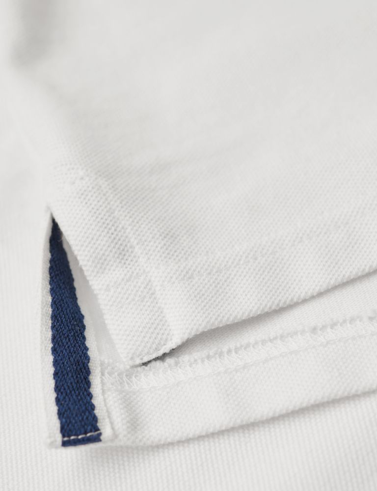 Pure Cotton Pique Polo Shirt 6 of 6